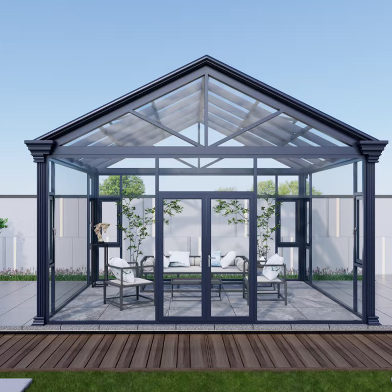A-Frame Sunroom (Reka Bentuk Saliran Pantas)