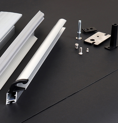 Bahan bantu pintu aluminium, tingkap dan dinding tirai